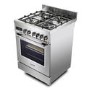 DeLonghi 60cm Dual Fuel Range Cooker - Stainless steel
