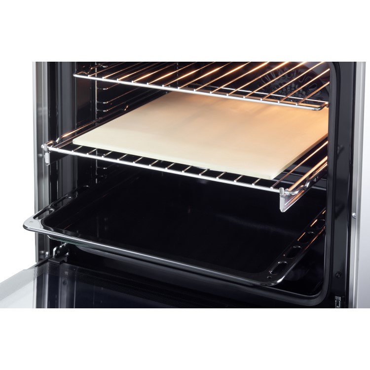 DeLonghi 60cm Dual Fuel Range Cooker - Stainless steel