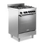 DeLonghi 60cm Dual Fuel Range Cooker - Stainless steel