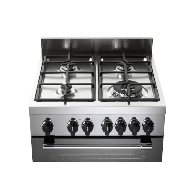 DeLonghi 60cm Dual Fuel Range Cooker - Stainless steel