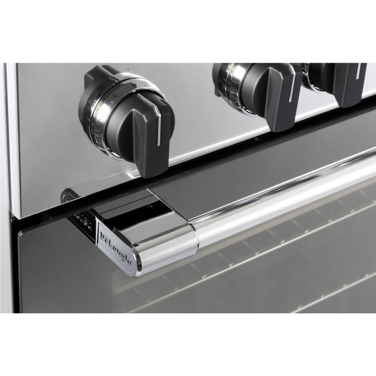 DeLonghi 60cm Dual Fuel Range Cooker - Stainless steel