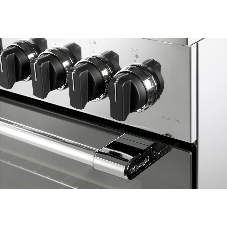 DeLonghi 60cm Dual Fuel Range Cooker - Stainless steel