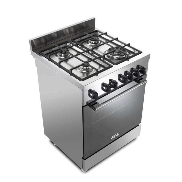 DeLonghi 60cm Dual Fuel Range Cooker - Stainless steel