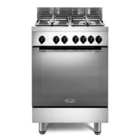 DeLonghi 60cm Dual Fuel Range Cooker - Stainless steel