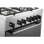 DeLonghi 60cm Dual Fuel Range Cooker - Stainless steel