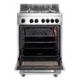 DeLonghi 60cm Dual Fuel Range Cooker - Stainless steel