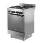 DeLonghi 60cm Dual Fuel Range Cooker - Stainless steel