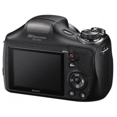 Sony DSC-H300 Camera Black 20.1MP 35xZoom 3.0LCD FHD 27.2mm Wide Lens