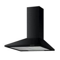 De Santii 60cm Chimney Cooker Hood - Black