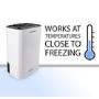 GRADE A2 - ElectriQ E-DD8L 8L Desiccant Fast Dry Dehumidifier with Ioniser and Air Purifier for 2-5 bed House