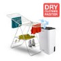 GRADE A1 - electriQ 8 litre Fast-Dry Desiccant  Dehumidifier with Air Purifier for 2-5 bed House