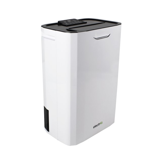 electriQ 8 litre Fast-Dry Desiccant  Dehumidifier with Air Purifier for 2-5 bed House