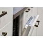 De Santii Integrated Slimline Dishwasher - Silver control panel 