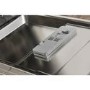 De Santii Integrated Slimline Dishwasher - Silver control panel 