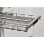 De Santii Integrated Slimline Dishwasher - Silver control panel 