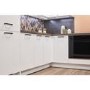 De Santii Integrated Slimline Dishwasher - Silver control panel 