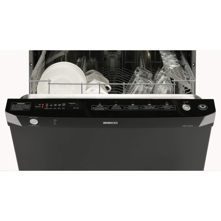 Beko DSFN1532B 12 Place Freestanding Dishwasher - Black