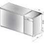 Refurbished Indesit DSFO3T224ZUKN Slimline 10 Place  Freestanding Dishwasher White