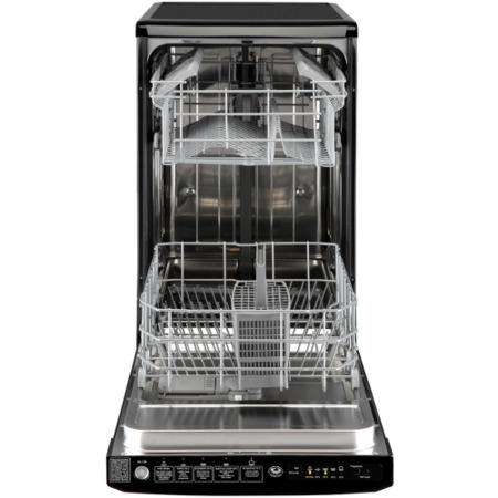 GRADE A2 - Light cosmetic damage - Beko DSFS1531B 10 Place Slim Line Freestanding Dishwasher - Black