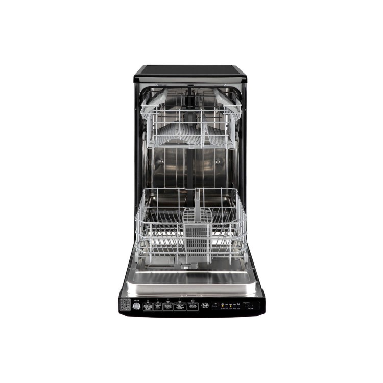 GRADE A2 - Light cosmetic damage - Beko DSFS1531B 10 Place Slim Line Freestanding Dishwasher - Black