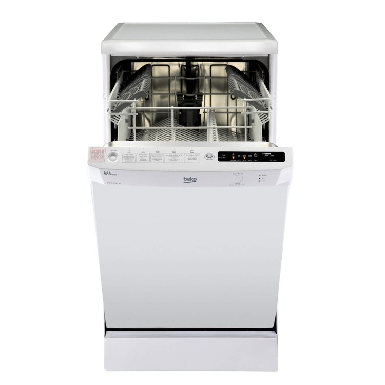 Beko DSFS1531W Slimline 10 Place Freestanding Dishwasher - White