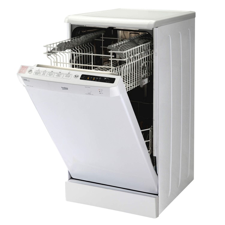Beko DSFS1531W Slimline 10 Place Freestanding Dishwasher - White
