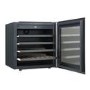 De Santii 36 Bottle Capacity Single Zone Wine Cooler - Black