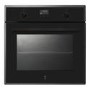 De Santii Electric Fan Single Oven - Black