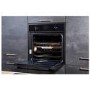 De Santii Electric Fan Single Oven - Black