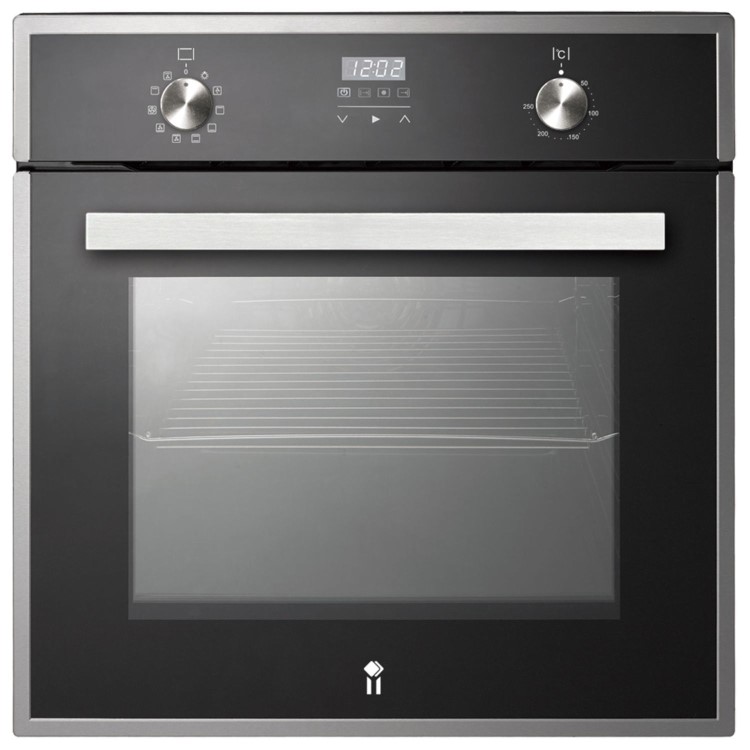 De Santii Electric Single Oven - Black
