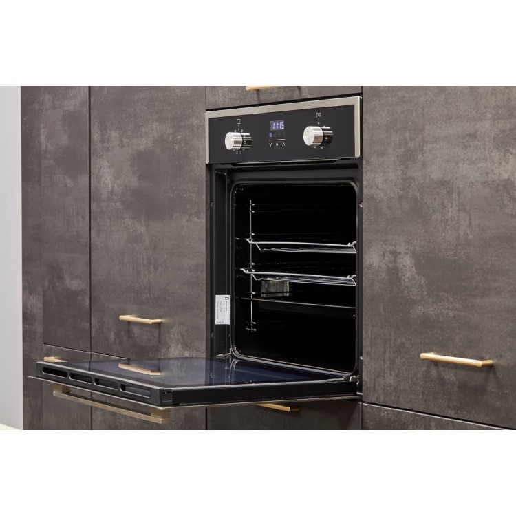 De Santii Electric Single Oven - Black