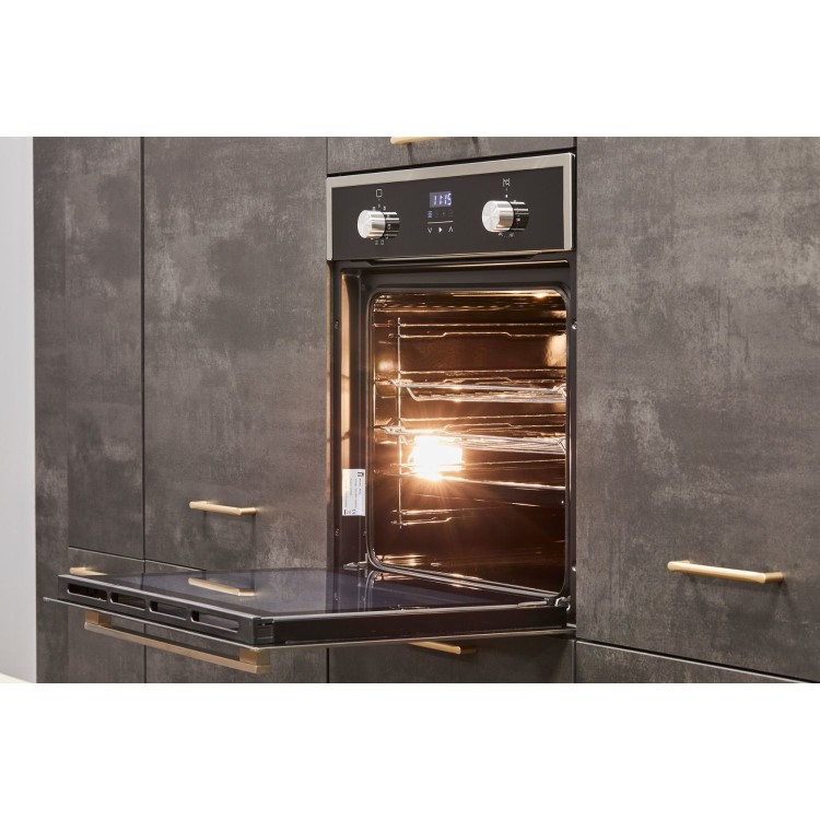 De Santii Electric Single Oven - Black