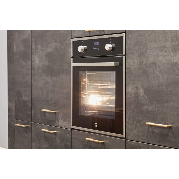De Santii Electric Single Oven - Black