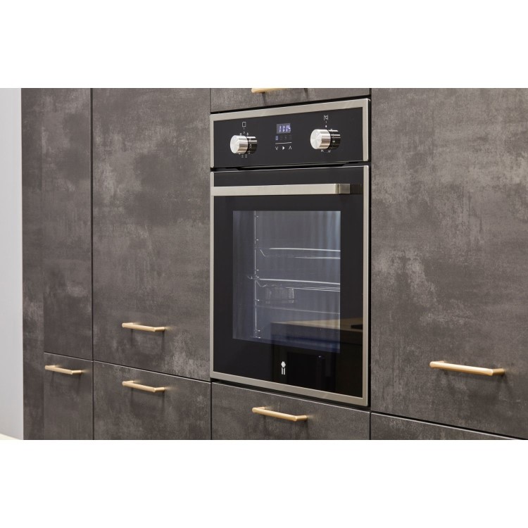 De Santii Electric Single Oven - Black