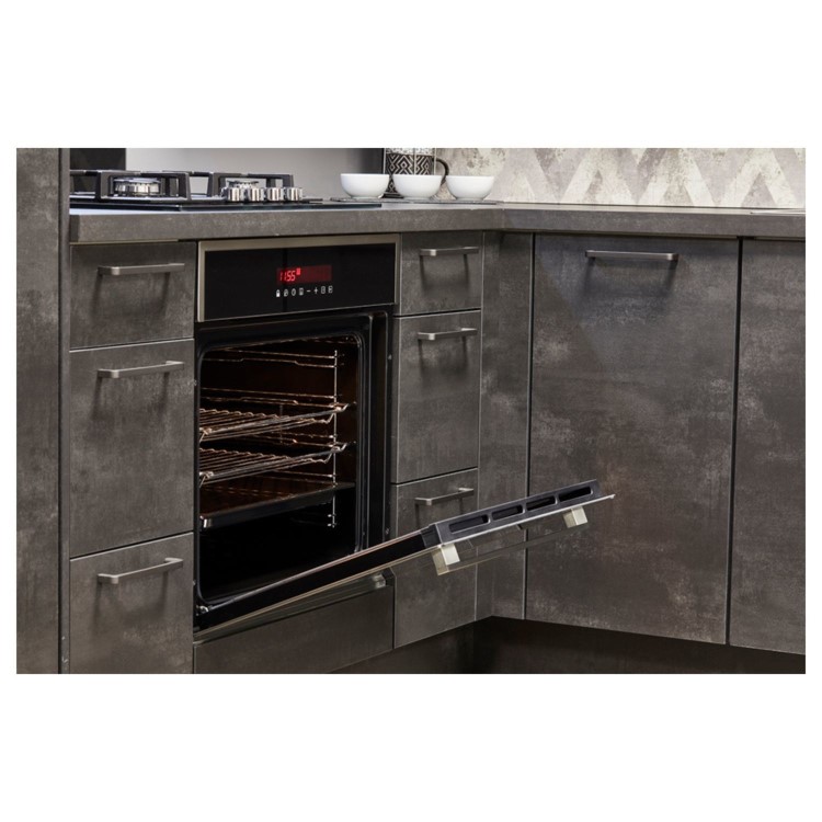 De Santii Electric Single Oven - Black