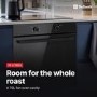 DeSantii Electric Fan Assisted Single Oven - Black