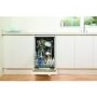 GRADE A1 - Indesit DSR15B1 10 Place Freestanding Slimline Dishwasher - White