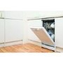 GRADE A1 - Indesit DSR15B1 10 Place Freestanding Slimline Dishwasher - White