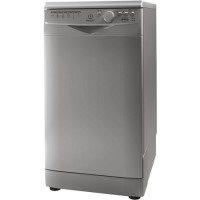 Indesit DSR26B1S 10 Place Slimline Freestanding Dishwasher - Silver