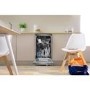 Indesit DSR26B1S 10 Place Slimline Freestanding Dishwasher - Silver