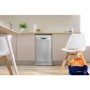 Indesit DSR26B1S 10 Place Slimline Freestanding Dishwasher - Silver