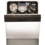 NordMende DSSN60BL 12 Place Semi Integrated Dishwasher - Black Control Panel