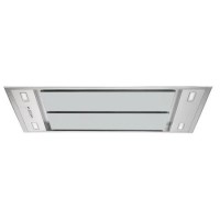 De Santii 110cm Ceiling Extractor Cooker Hood - Stainless Steel