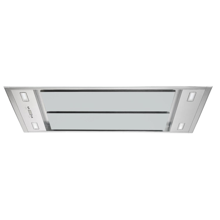 De Santii 110cm Ceiling Extractor Cooker Hood - Stainless Steel