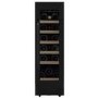 De Santii 19 Bottle Capacity Single Zone Built in Wine Cooler - Black