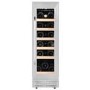 De Santii 19 Bottle Capacity Single Zone Built in Wine Cooler - Stainless Steel