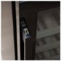 De Santii 52 Bottle Capacity Single Zone Built in Wine Cooler - Black