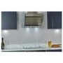 De Santii 70cm Angled Chimney Cooker Hood - Stainless Steel