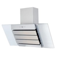 De Santii 90cm Angled Cooker Hood - Stainless Steel