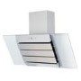 De Santii 90cm Angled Cooker Hood - Stainless Steel